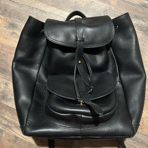 EUC Madewell Leather transport Backpack